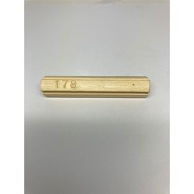 Kementaş 178 Doğal Akçaağaç 8 cm Yumuşak Mum
