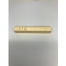 Kementaş 178 Doğal Akçaağaç 8 cm Yumuşak Mum