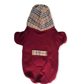 Kemique BB Limited Bordo Kapşonlu Köpek Sweatshirt