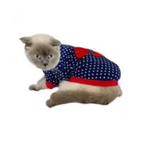 Kemique Dots Love Mom Oval Yaka Tişört Kedi Elbisesi