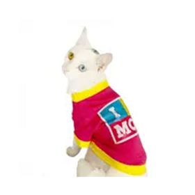 Kemique I Love Mom Pembe Oval Yaka T-shirt Kedi Elbisesi