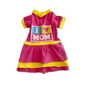 Kemique I Love Mom Pink Kedi Kıyafeti