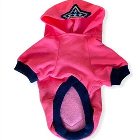 Kemique Pink Stars Kapşonlu Sweatshirt XL Pembe Köpek Kıyafeti
