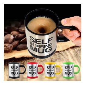 Kendi Kendini Karıştıran Mikser Kupa Bardak Self Stirring Mug