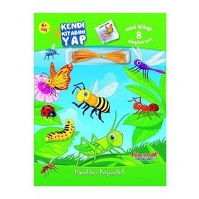 Kendi Kitabını Yap Böcekleri Keşfedin! - Kolektif - Yumurcak Yayınları