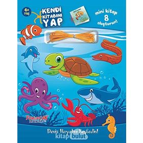 Kendi Kitabını Yap Deniz Hayatını Keşfedin Kolektif