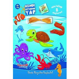 Kendi Kitabını Yap Deniz Hayatını Keşfedin Kolektif
