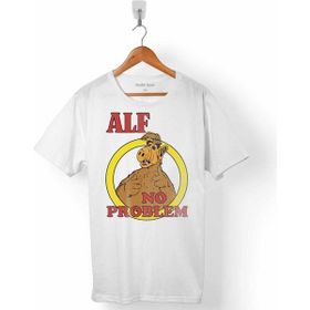 Kendim Seçtim Alf No Problem Dizisi Melmac Alıen Lıfe Form Beyaz Erkek T-shirt