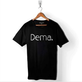 Kendim Seçtim Dema Öyle Deme Karadeniz Trabzon Rize Artvin Baskılı Siyah Unisex T-Shirt