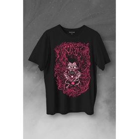 Kendim Seçtim Girl Skull Kız Kadın Yaratık Vampir Baskılı Siyah Erkek T-shirt