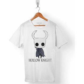 Kendim Seçtim Hollow Knight Ghost Cadılar Bayramı Kuru Kafa Beyaz Erkek Tişört