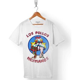 Kendim Seçtim Los Pollos Breaking Bad Tavukçu Beyaz Erkek Tişört