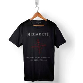 Kendim Seçtim Megadeth Cryptic Wrıtings Logo Baskılı Siyah Unisex T-Shirt