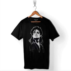 Kendim Seçtim Michael Jackson Dance Moon Light Dancing Dans Baskılı Siyah Unisex T-Shirt