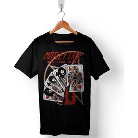 Kendim Seçtim Mötley Crüe Heavy Metal Music Siyah Erkek Tişört