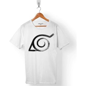Kendim Seçtim Naruto Itachi Anime Manga Logo Beyaz Erkek Tişört