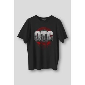 Kendim Seçtim OTC Roman Reigns WWE Dövüş GYM Fight Spor Baskılı Siyah Unisex T-Shirt