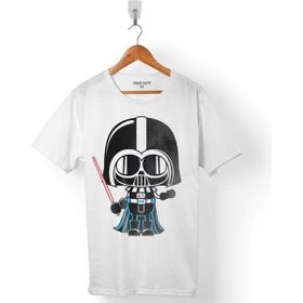 Kendim Seçtim Star Wars Super Vader Bros Yıldız Savaşları Beyaz Erkek Tişört