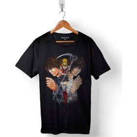 Kendim Seçtim T01S2107 Death Note Anime Light Yagami Apple Ryuk Erkek T-Shirt