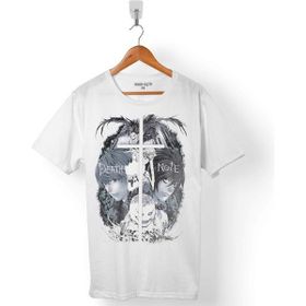 Kendim Seçtim T01S2107 Death Note Anime Light Yagami Apple Ryuk Erkek T-Shirt