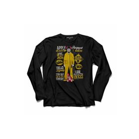 Kendim Seçtim T04S2008 Breakıng Bad Apply Respect Uzun Kollu T-shirt