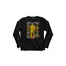 Kendim Seçtim T04S2008 Breakıng Bad Apply Respect Uzun Kollu T-shirt