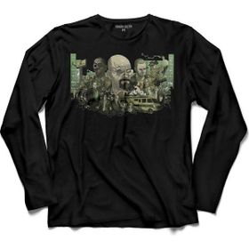 Kendim Seçtim T04S2936 Breakıng Bad Periyodik Tablo Heısenberg Uzun Kollu T-shirt