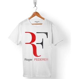 Kendim Seçtim Tenis Roger Federer The Perfect Start Beyaz Erkek Tişört