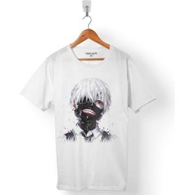 Kendim Seçtim Tokyo Ghoul Kaneki Anime Manga Beyaz Erkek Tişört