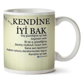 Kendine İyi Bak Baskılı Kupa