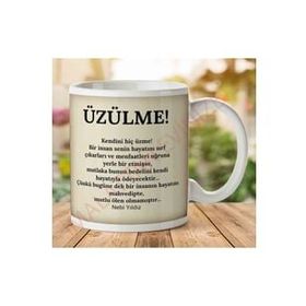 Kendini Hiç Üzülme Baskılı Kupa