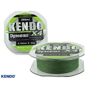 Kendo 120 mt Green 0,06 mm Dynema 4 Örgü