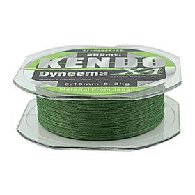Kendo 120 mt Yeşil 0,08 mm Dynema 4 Örgü