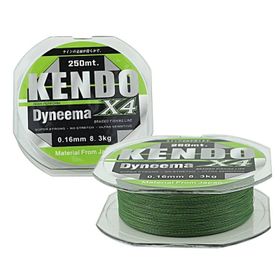 Kendo 250 m Green Dynema 4 Örgü Misina