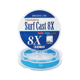 Kendo 300 mt Surf Cast 8X8 Kat Orgu Dynema İp Olta Misinası