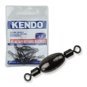 Kendo 5 Adet Rolling Swivel With Barell Brass Weight Ağırlıklı Fırdöndü