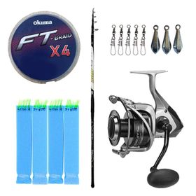 Kendo Azurro Surf 420 CM 250 GR Teleskopik Olta Kamışı