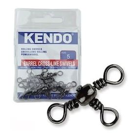 Kendo Barrel Cross-Line Swivels 6'lı Fırdöndü