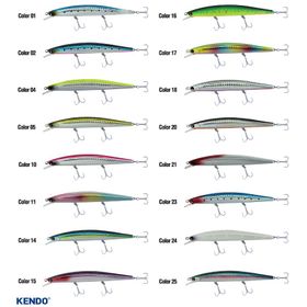 Kendo Blade Mınnow 125 mm Sınkıng 16.2 gr Suni Yem