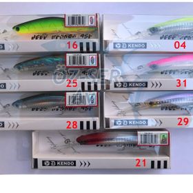 Kendo Deep Minnow 95F 95 mm 13 gr Suni Yem