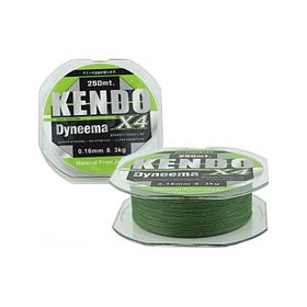Kendo Dyneema 4 Örgü 0,18 mm 250 mt İp Misina