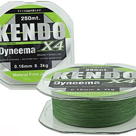 Kendo Dynema 4 Örgü 120 mt Green Misina