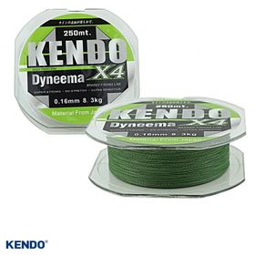 Kendo Dynema 4 Örgü 120 mt Yeşil İp Misina