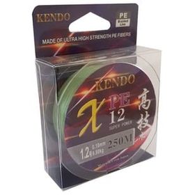 Kendo Dynema 8 Örgü 0.12 mm 250 m Multicolour 0.20 mm İp Misina