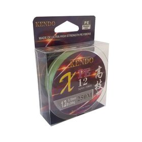 Kendo Dynema 8 Örgü 0.12 mm 250 m Multicolour 0.20 mm İp Misina