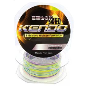 Kendo Dynema 8x8 Kat Pe Örgü 250 mt Renkli Olta Misinası