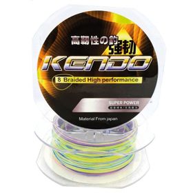 Kendo Dynema 8x8 Kat Pe Örgü 250 mt Renkli Olta Misinası