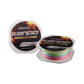 Kendo Dynema Multicolor 8 Örgü 250 mt Olta Misinası