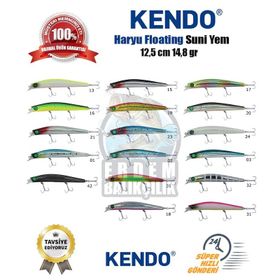 Kendo Haryu 12.5 cm 14.8 gr Floatıng Suni Yem