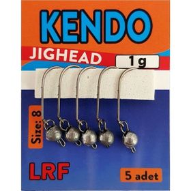 Kendo Head Kırmızı İğneli 4 Adet No: 10 2 gr Hareketli Lrf Jig